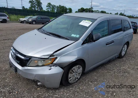 2014 Honda Odyssey Lx from USA, damaged, VIN 5FNRL5H20EB063125